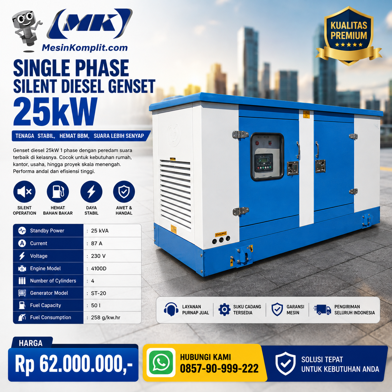 Silent Diesel Genera...